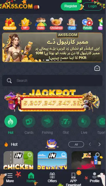 AK55 Game Interface