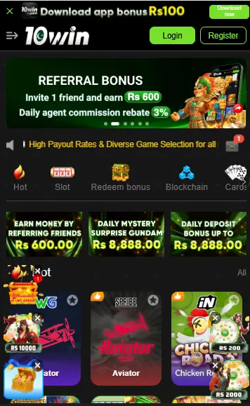 10 WIN GAME APK