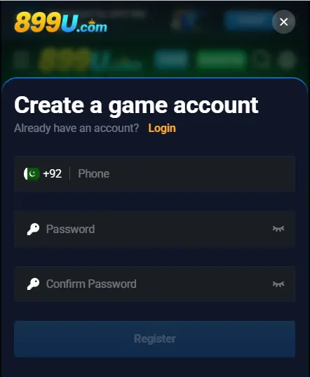 899u game register